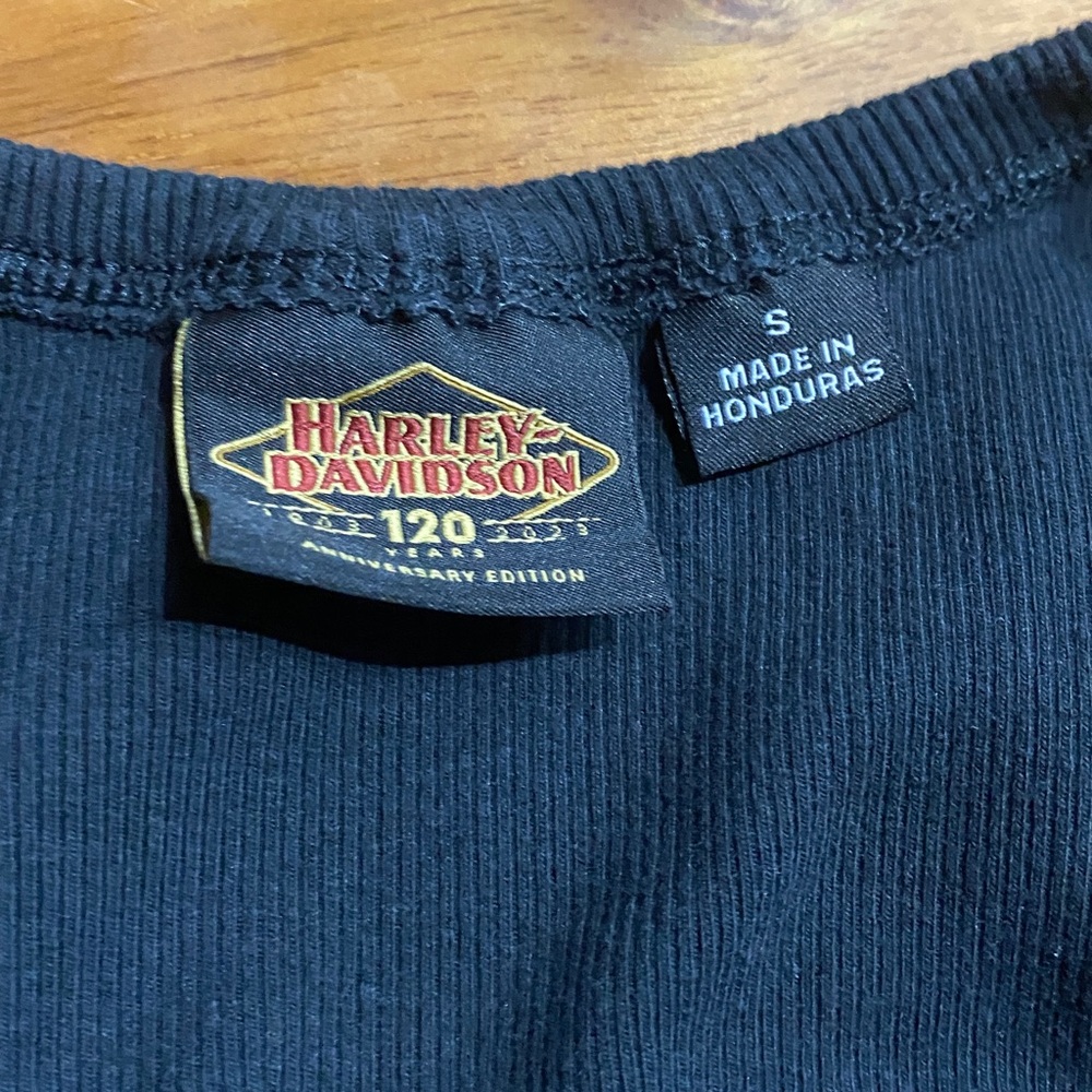 Harley-Davidson 120th Anniversary Black Tank - Picture 2 of 4